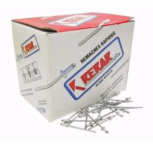 Remache De Aluminio Pop Rápidos 5 X 12 Mm Rerar