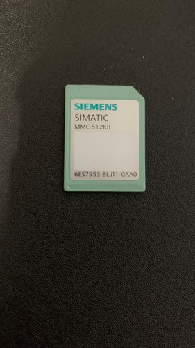 Simatic Siemens 6es7953-8lj11-0aa0  512kb S7-300 Memory Card