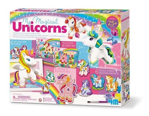 Kit Para Hacer Mundo De Unicornios - Niños Niñas - 4m