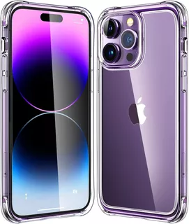 Funda Para iPhone 14 Pro Transparente Esquinas Reforzadas