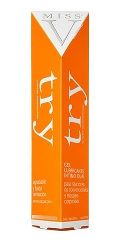 Gel Lubricante Intimo Anal Miss V Try Hombre Mujer
