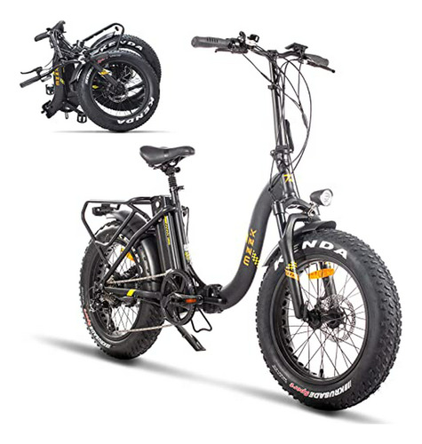 750w Fat Tire Bicicleta De Montaña Eléctrica Plegable Baterí