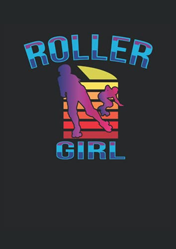 Roller Girl - Chica Del Patin: Cuaderno | Cuadriculado | A C