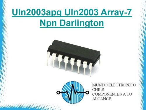 2 X Uln2003apg Uln2003 Array-7 Npn Darlington