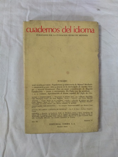 Cuadernos Del Idioma 11 Battistessa Souvirón Acaso Cymerman