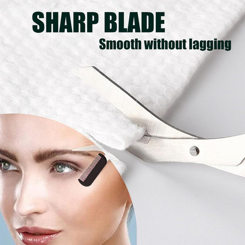 Tijeras Para Recortar Cejas, Tijeras De Cejas Con Peine