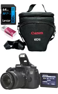 Canon 70d Novinha + 64gb + Leitor + Bolsa Novinha !