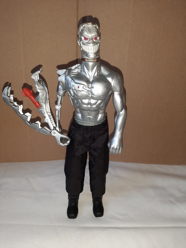 Figura De Accion Max Steel Psycho Androide,mattel 1998.