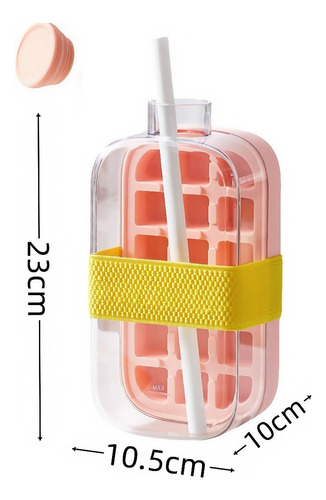 Moldes Reutilizables Para Cubitos De Hielo De 2 Piezas