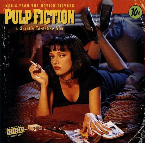 Pulp Fiction. Soundtrack Banda De Sonido. Cd Emssa 1995