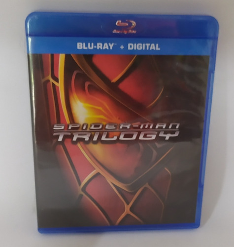 Blu Ray Spider Man Trilogy Original Dc Marvel Hombre Araña