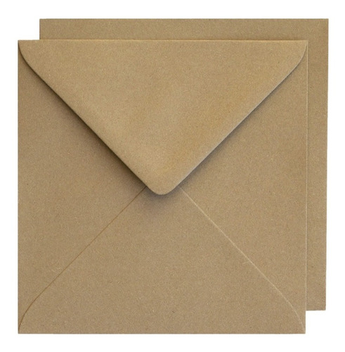 50 Sobres Kraft de 150g - 18x18cm