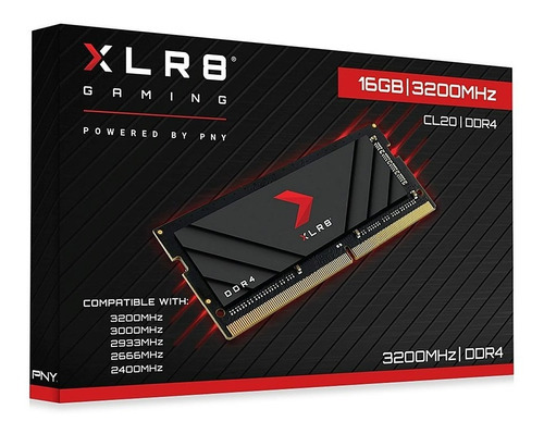 Memoria Para Notebook Ddr4 Sodimm Xlr8 Gaming 16gb 3200mhz