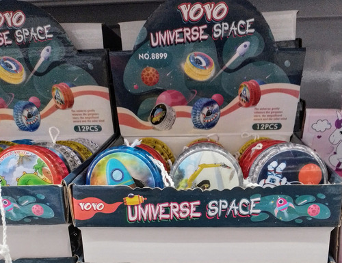 Pack 2 Yoyos Con Luces Y Giro Rápido Para Niños