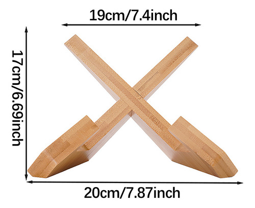 Rack De Receitas De Restaurante Reading Solid Wood Rack Lazy