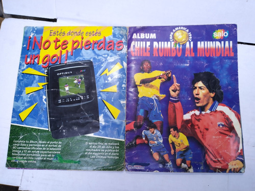 Álbum Fútbol 1997 Copa Chile Mundial 