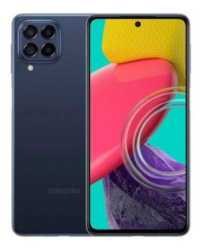 Smartphone Galaxy M53 5g, 128gb, 8gb Ram, Tela De 6.7 Cor Azul