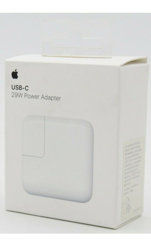 Cargador Original Apple A1540 Mj262 Macbook iPad iPhone 29w