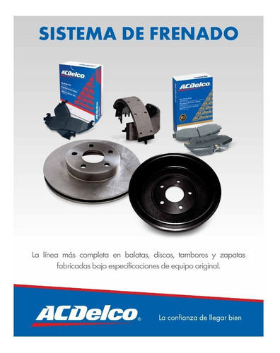 Balatas Freno Delantera Original: Suburban, Escalade, Yukon.