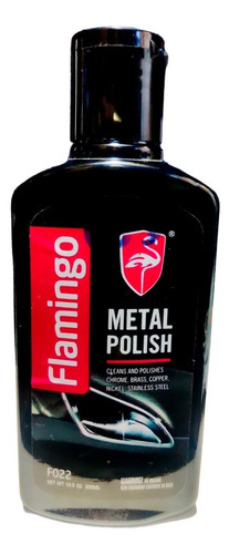 Metal Polish Cera Pulidor Metales Flamingo 300ml 