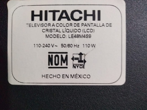 Bocinas Hitachi Le48m4s9 Dy160705a 10w 8oms