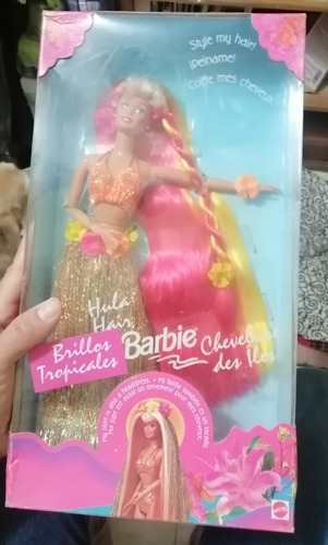 Barbie Hula Hair 1996. En Su Caja Original, Nunca Se Abrió 
