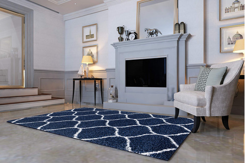 Elegant Comfort Luxury Softest Shaggy Collection Modern Area