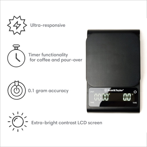 Bascula De Cocina Y Cafe Brod & Taylor Precision Con Temp...