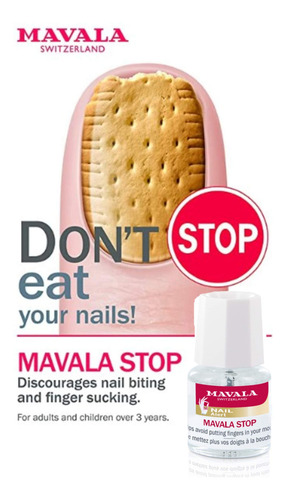 Tratamiento De Esmalte De Uñas Mavala Stop Deterrent De 5 Ml