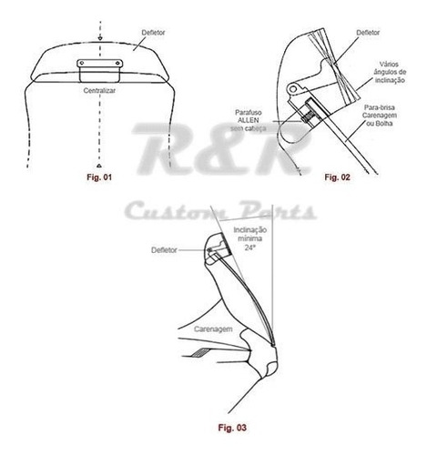Defletor Bmw S1000xr Para-brisa Moto Bolha