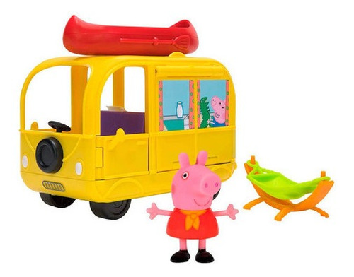 Peppa Pig Playset Van Para Acampar Pequeno