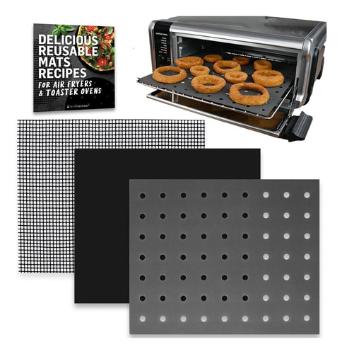 Mats Reutilizables De Infraovens Compatibles Con Ninja Foodi