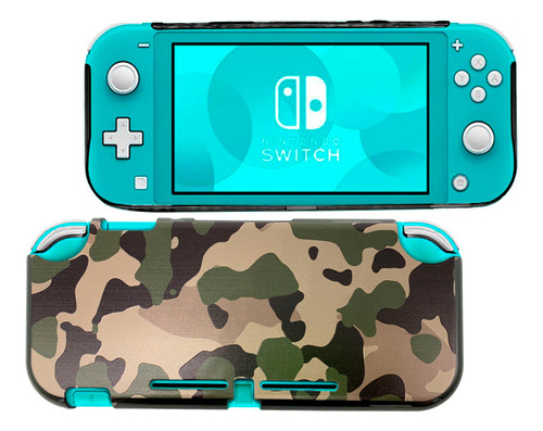 Case Protector Para Nintendo Switch Lite Camuflado