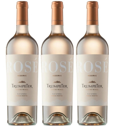 Vino Trumpeter Reserva Rose 750 Ml. Pack X3