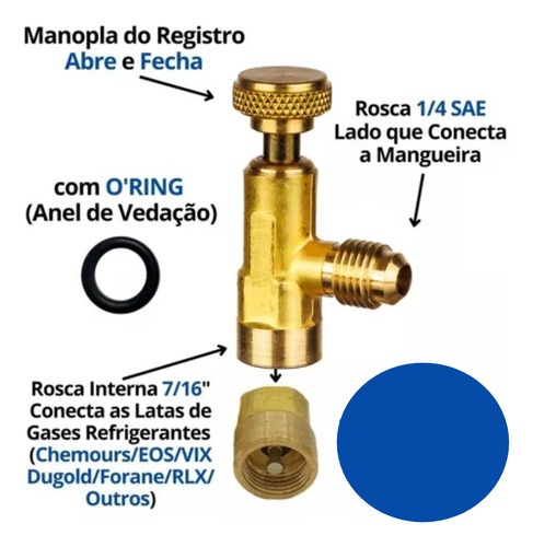 Fluido Gás Refrigerante Dugold R22 900g Un1018