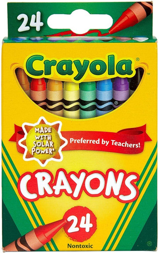 Crayola Crayons X 24 Unid (24 Colores Diferentes) Original