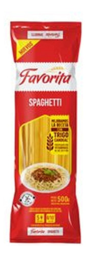 Fideos Favorita Spaghetti X 500g