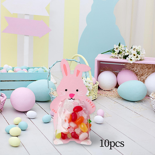 2 X 10 Piezas Con Tarjetas De Animales Bolsas De Regalo