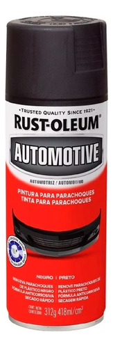 Aerosol Pintura Paragolpes Trim & Bumper Rust Oleum | 312gr