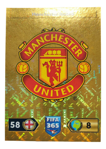 Lamina Album Fifa 365 2023 Escudo Manchester United #108