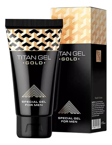 Titan Gel Gold Crema Tratamiento Hombres Vasodilatador Agran