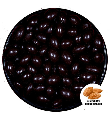 Almendras Bañadas Chocolate Semi Amargo 70% 250g | Sir Neko