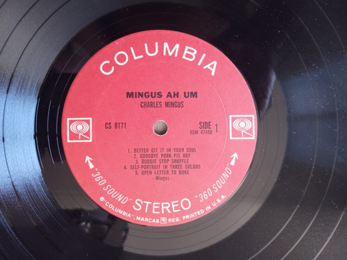 Charles Mingus Mingus Vinilo Usa 5 Puntos Tapa Como Se Ve Estándar