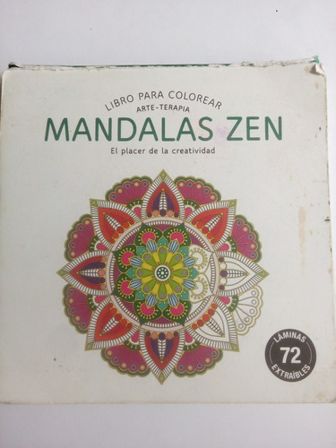 Libro Para Colorear Arte-terapia 50 Mandalas Zen Groh +color