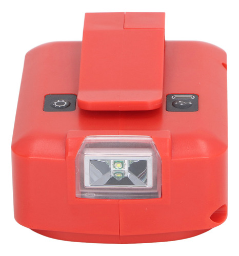 Adaptador De Batería Led Tipo C Con Salida Usb De 200 Lúmene
