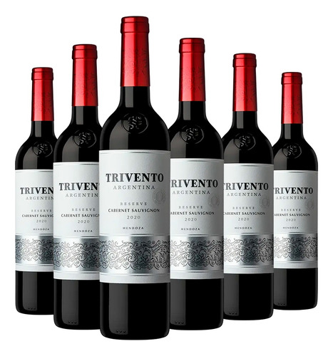 Vino Trivento Reserve Cabernet Sauvignon 6x750 Ml