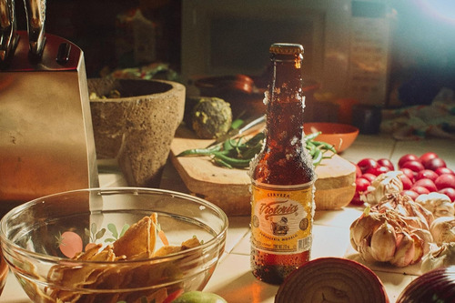 Cerveza Obscura Victoria Cuartito, 12 Botellas De 210ml C/u