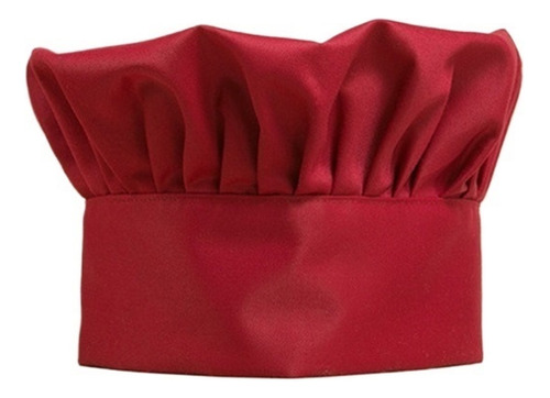 Ajustable Hombres Mujeres Cocinero Gorra Cómodo Plisado Tapa