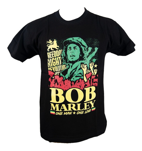 Bob Marley - One Man One Love - Remera