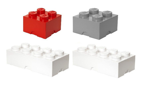 Bloques De Apliques Originales Lego Pack X4